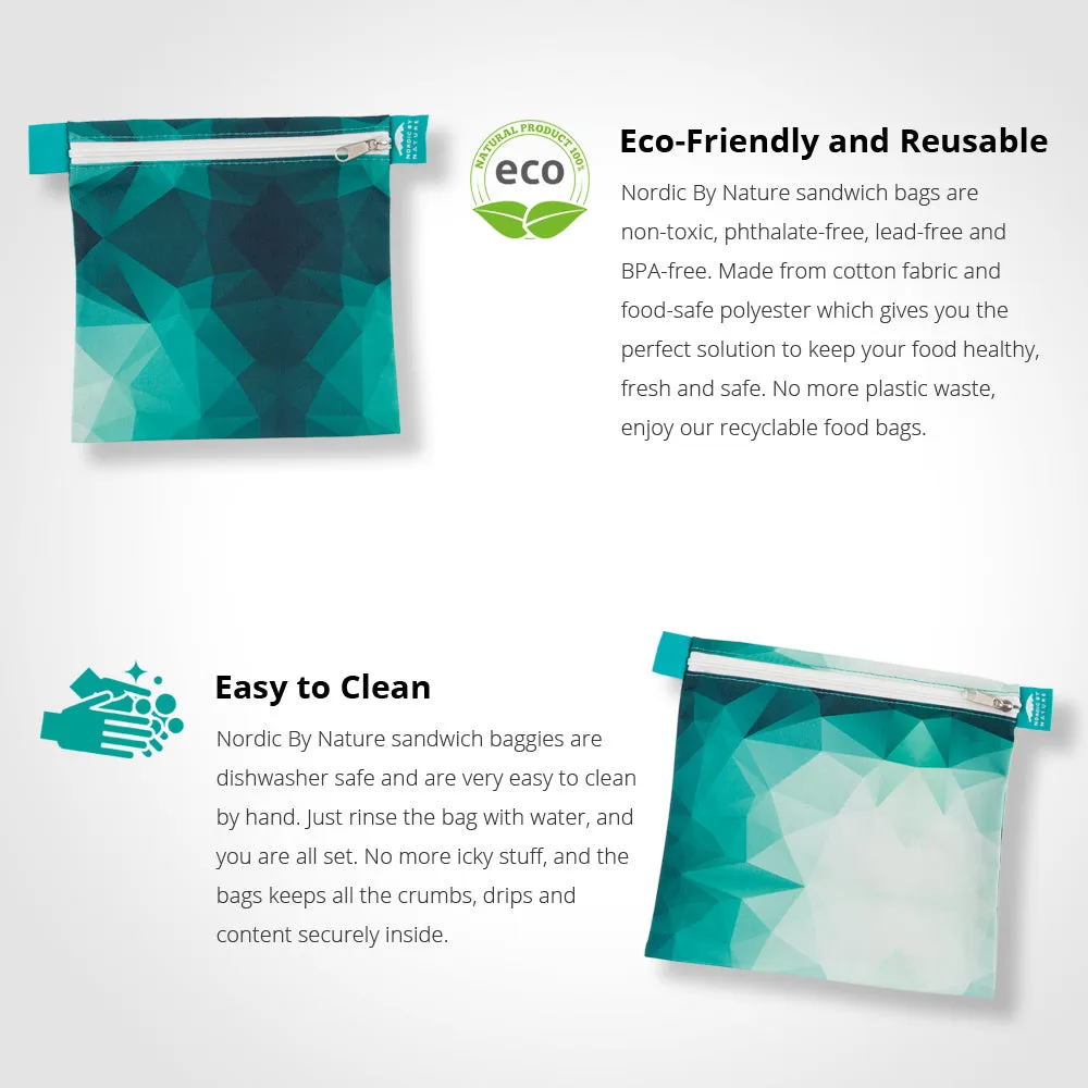 PREMIUM SANDWICH SET (4) - TURQUOISE