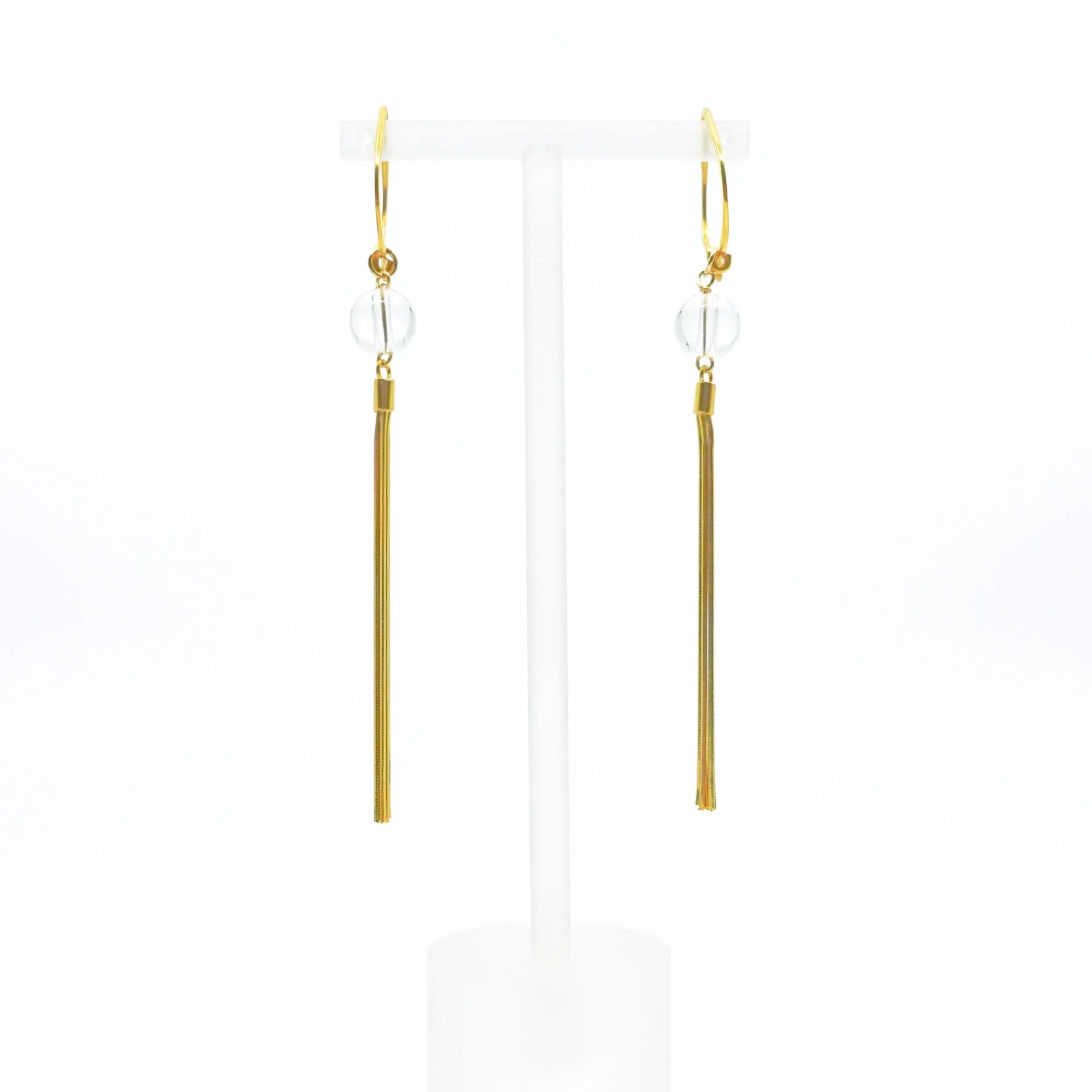 Return to Origin Lotus Tassel Earrings
