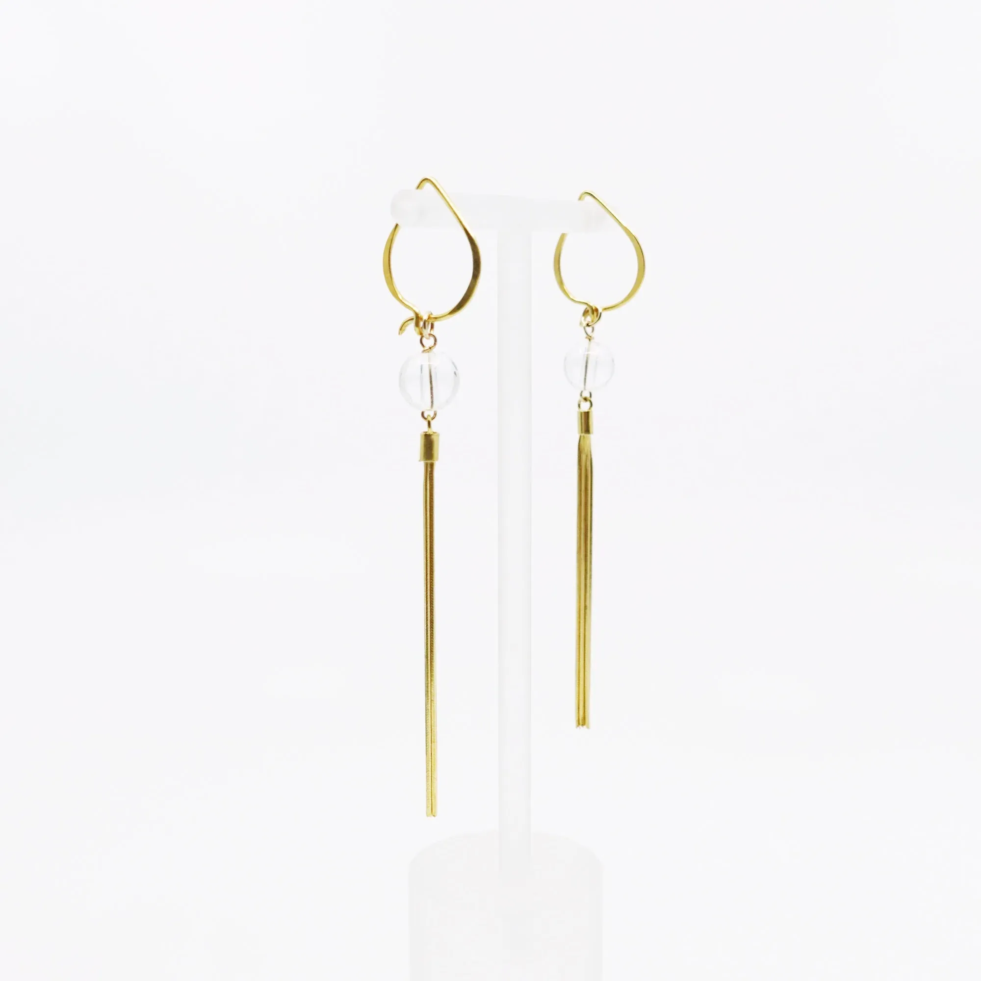 Return to Origin Lotus Tassel Earrings
