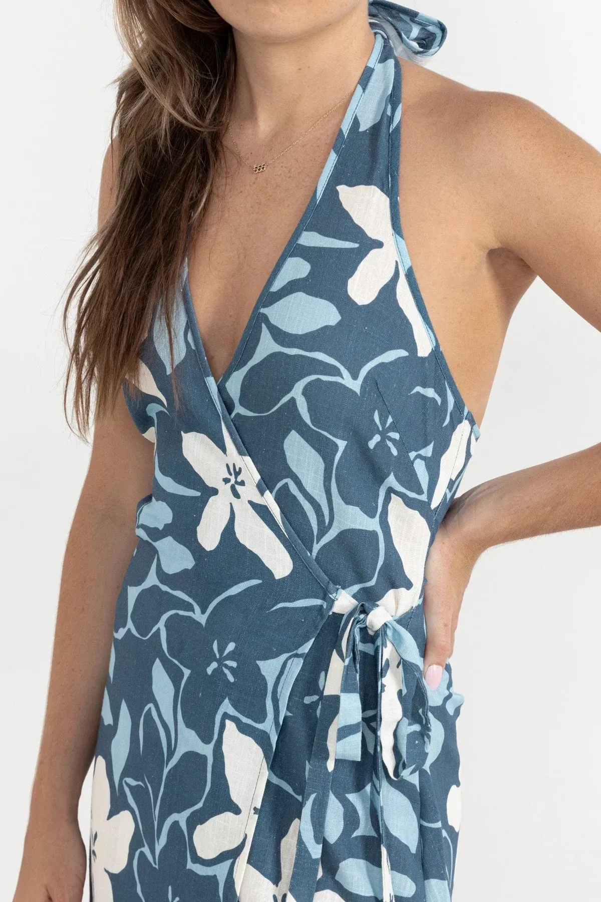 Rhythm Women’s Malia Halter Mini Dress