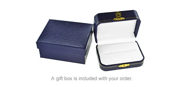 Royal Crown Cufflinks in Sterling Silver