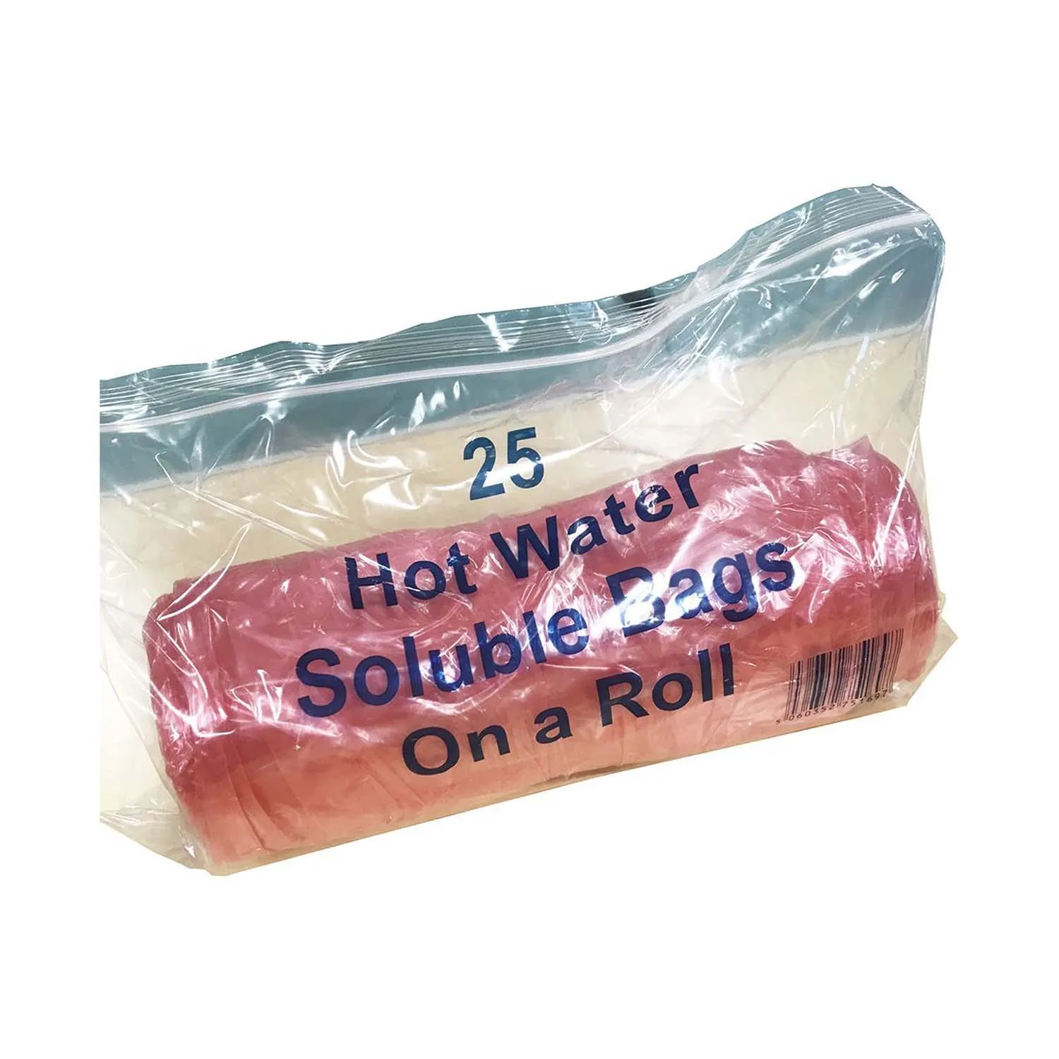 Safecare Soluble Strip Laundry Sacks | Clear | Pack of 200 (4 x 50 Pieces)