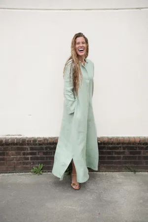 Sahara Linen Maxi Dress