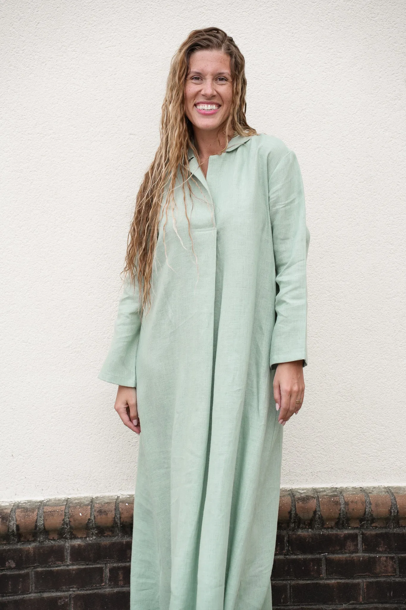 Sahara Linen Maxi Dress