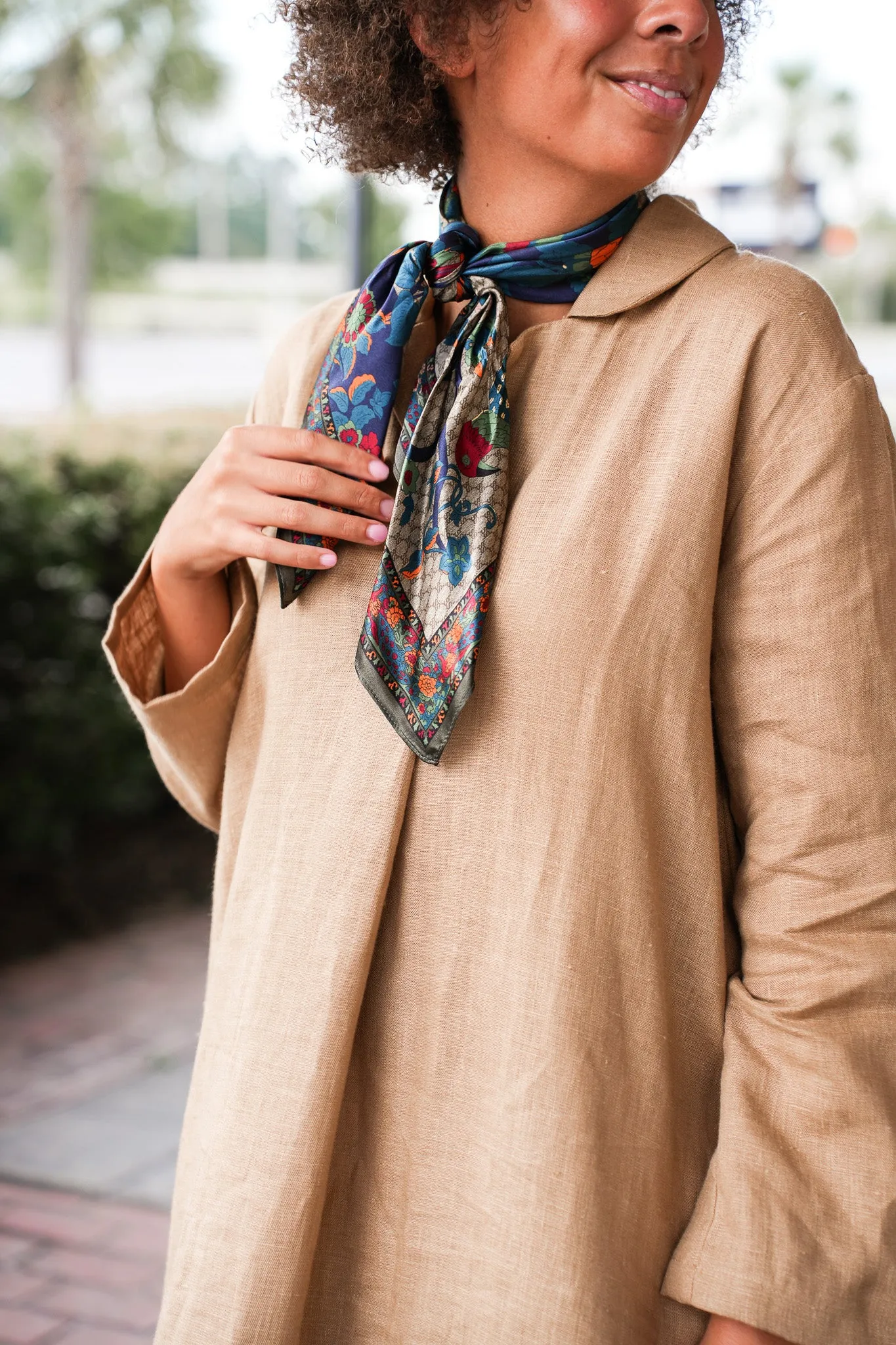 Sahara Linen Maxi Dress
