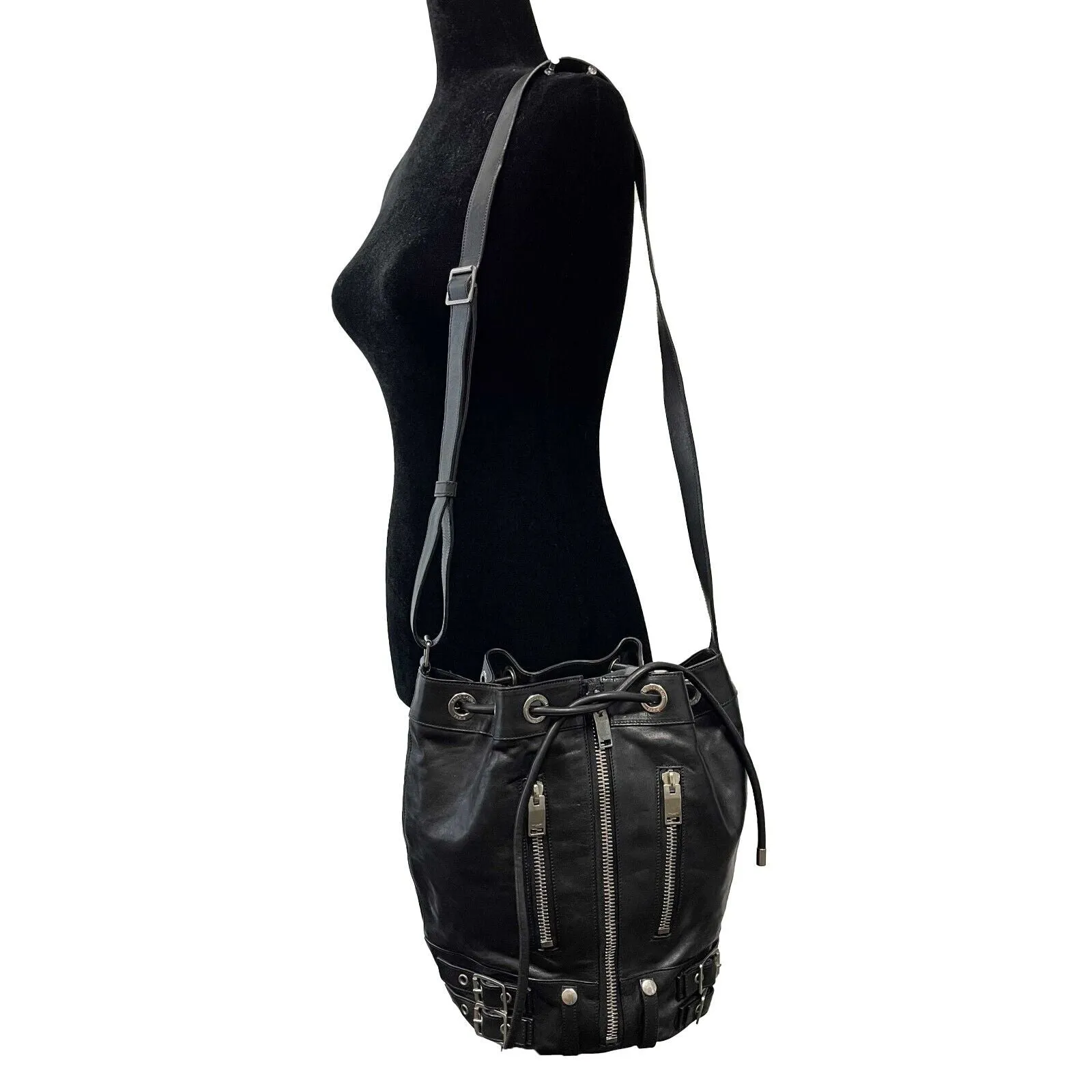 Saint Laurent - YSL Rider Bag - Black Shoulder Bag