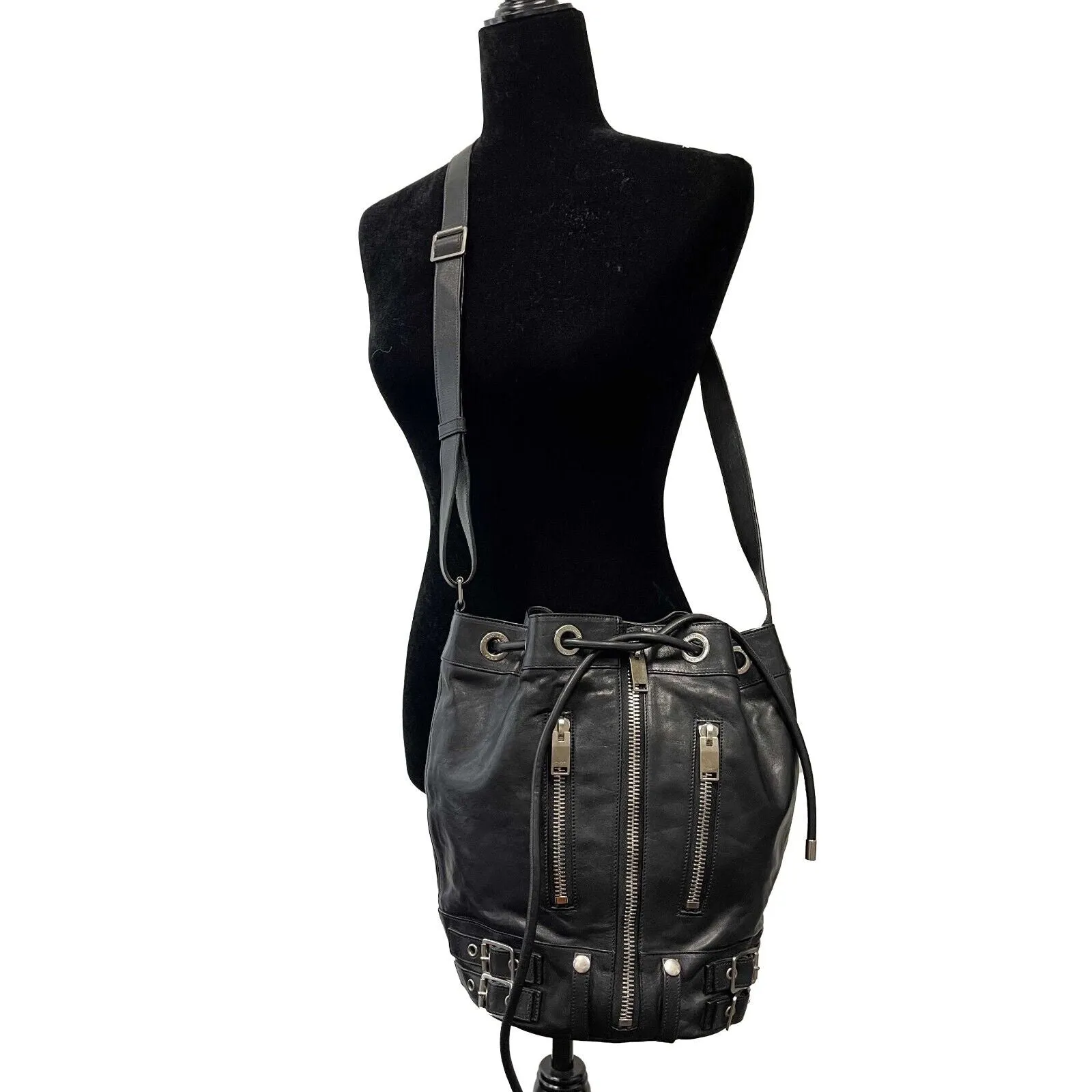 Saint Laurent - YSL Rider Bag - Black Shoulder Bag
