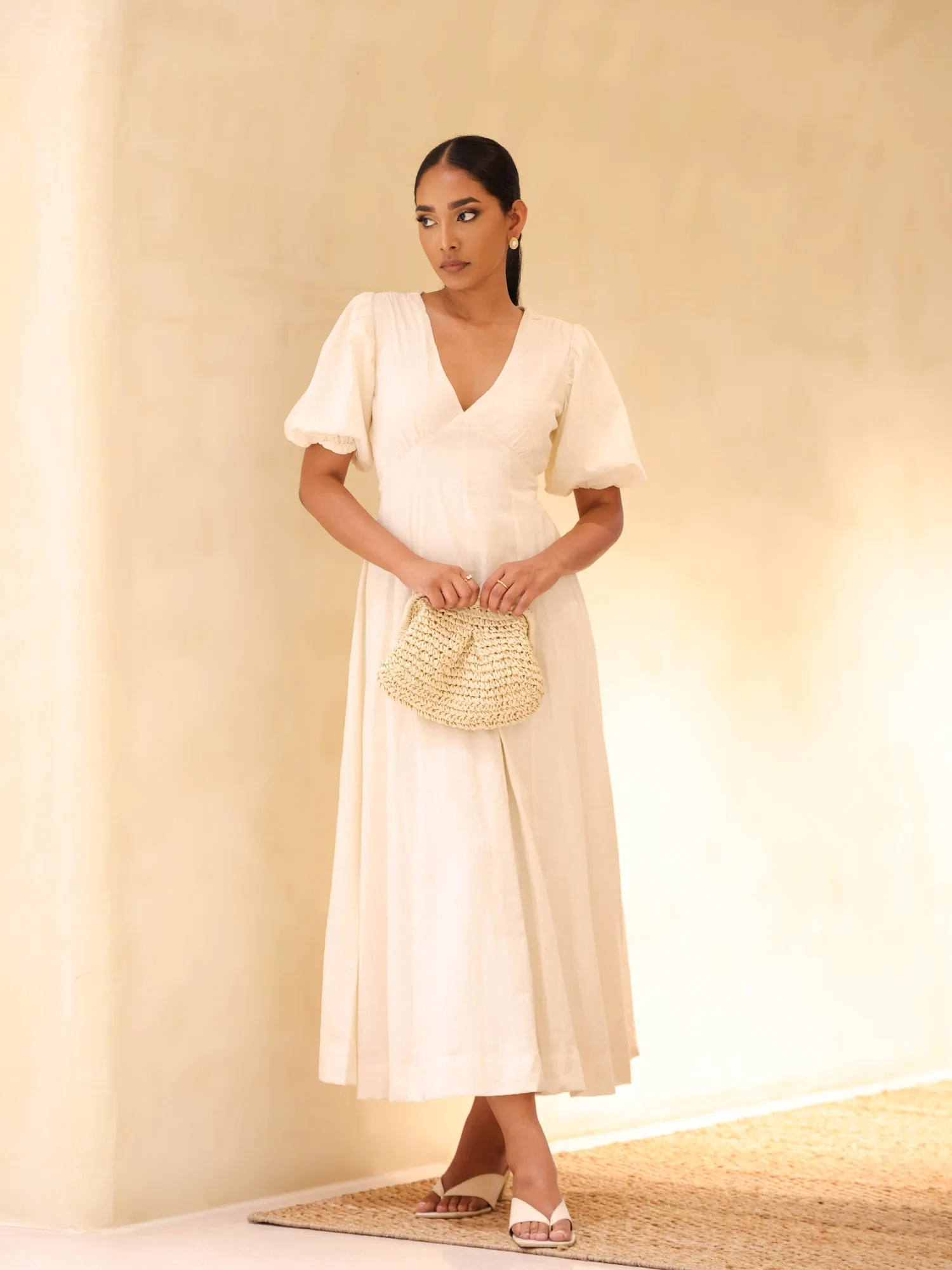 Seam Detail Maxi Dress