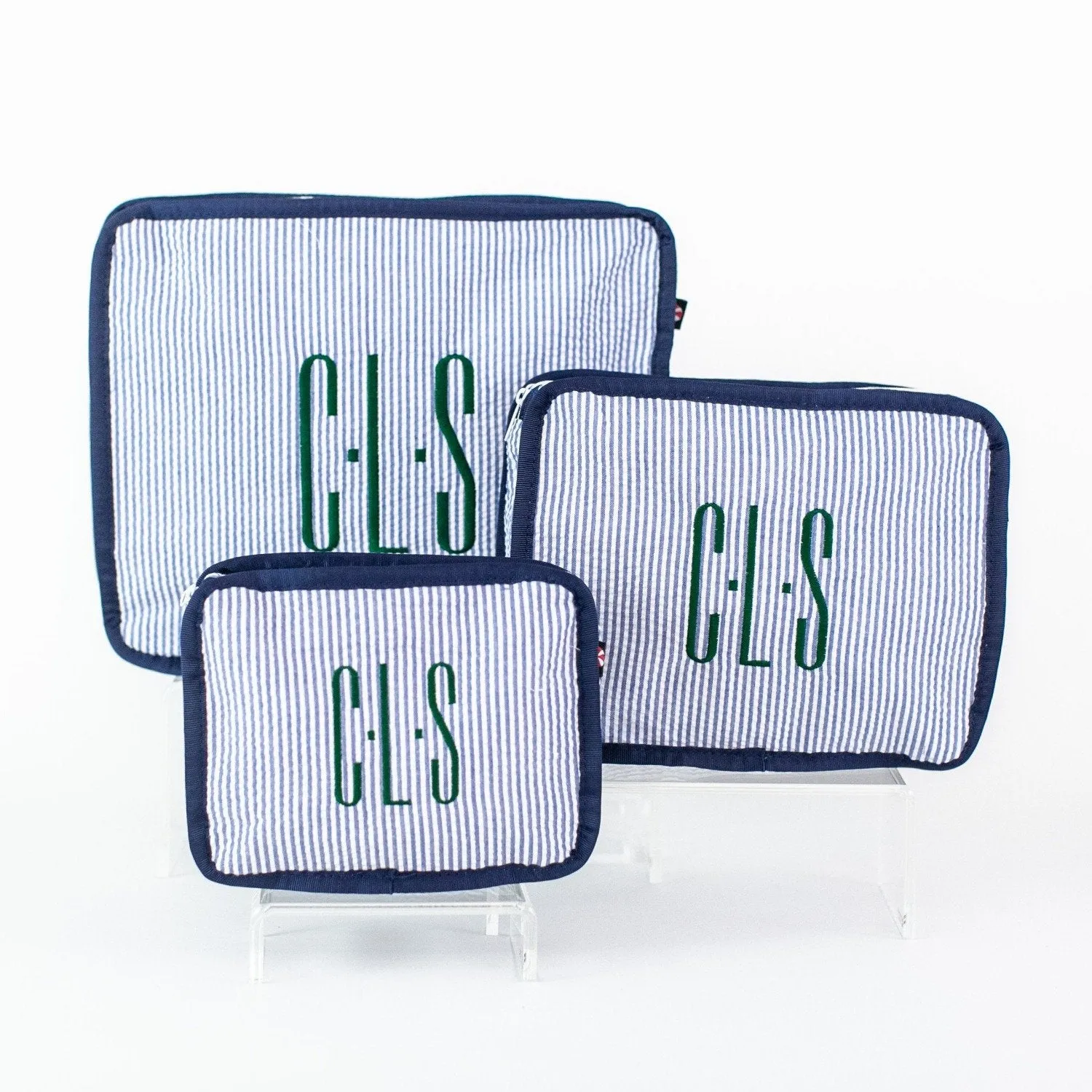 Seersucker 3 Piece Stacking Set