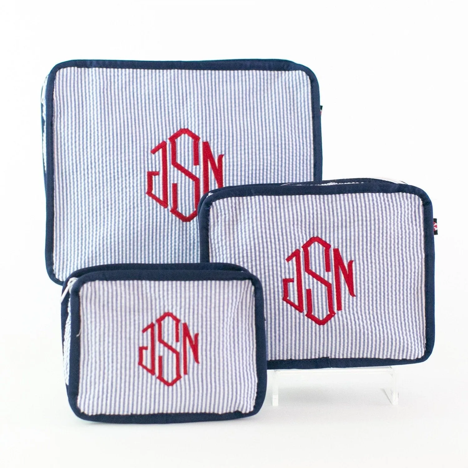 Seersucker 3 Piece Stacking Set