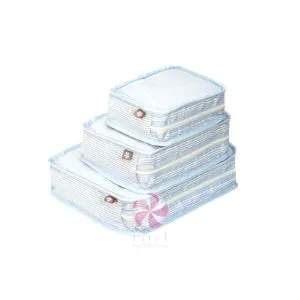 Seersucker Cosmetic Bags