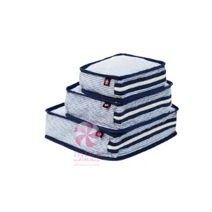 Seersucker Cosmetic Bags