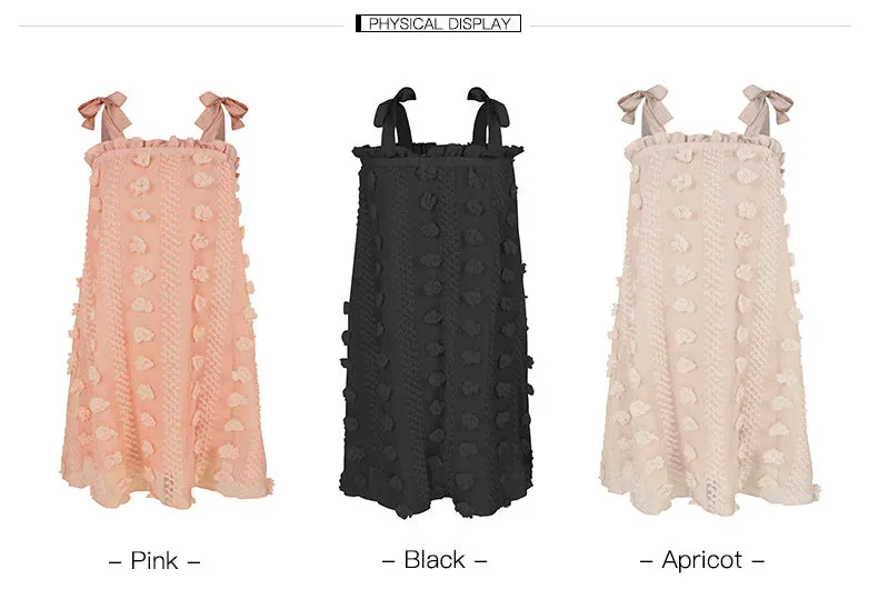 Sexy Lace-up Tube Top Loose Decorative Flowers Floral Mini Dresses