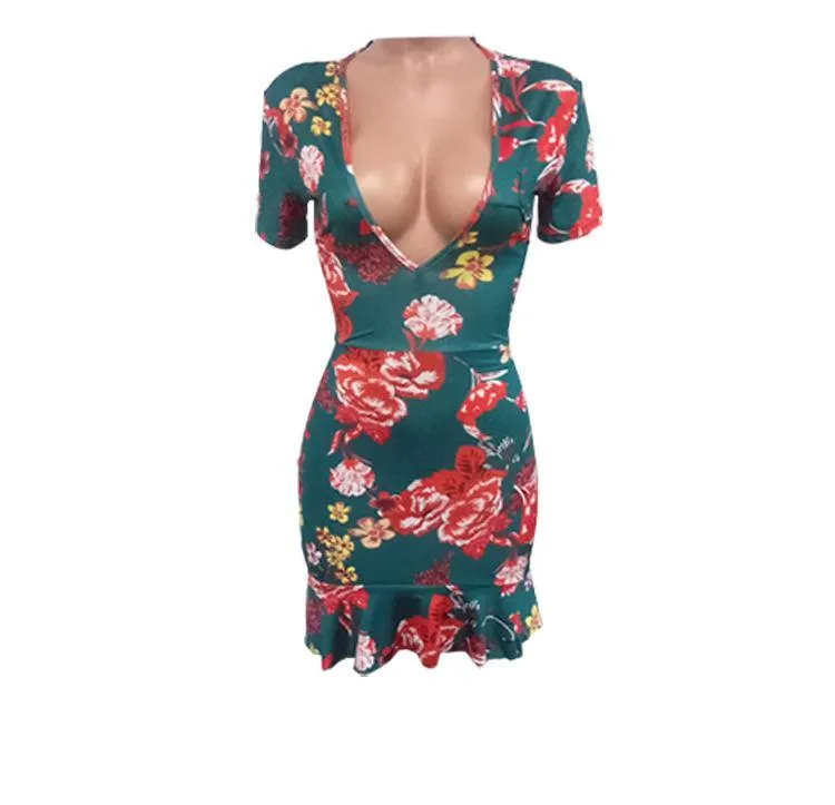 Sexy Women  Backless Sheath Dresses
