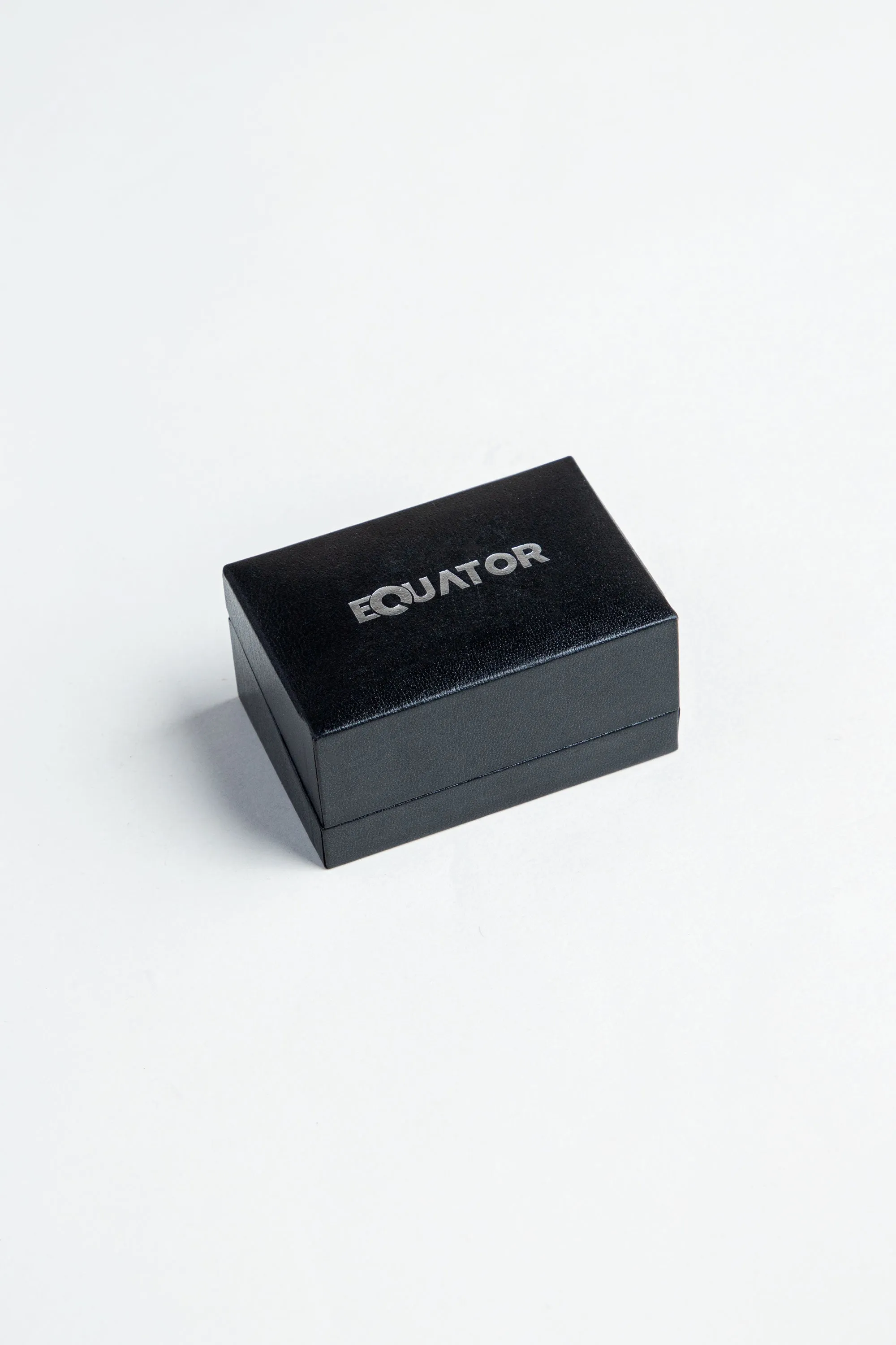 Shiny Black Bullet Back Cufflinks