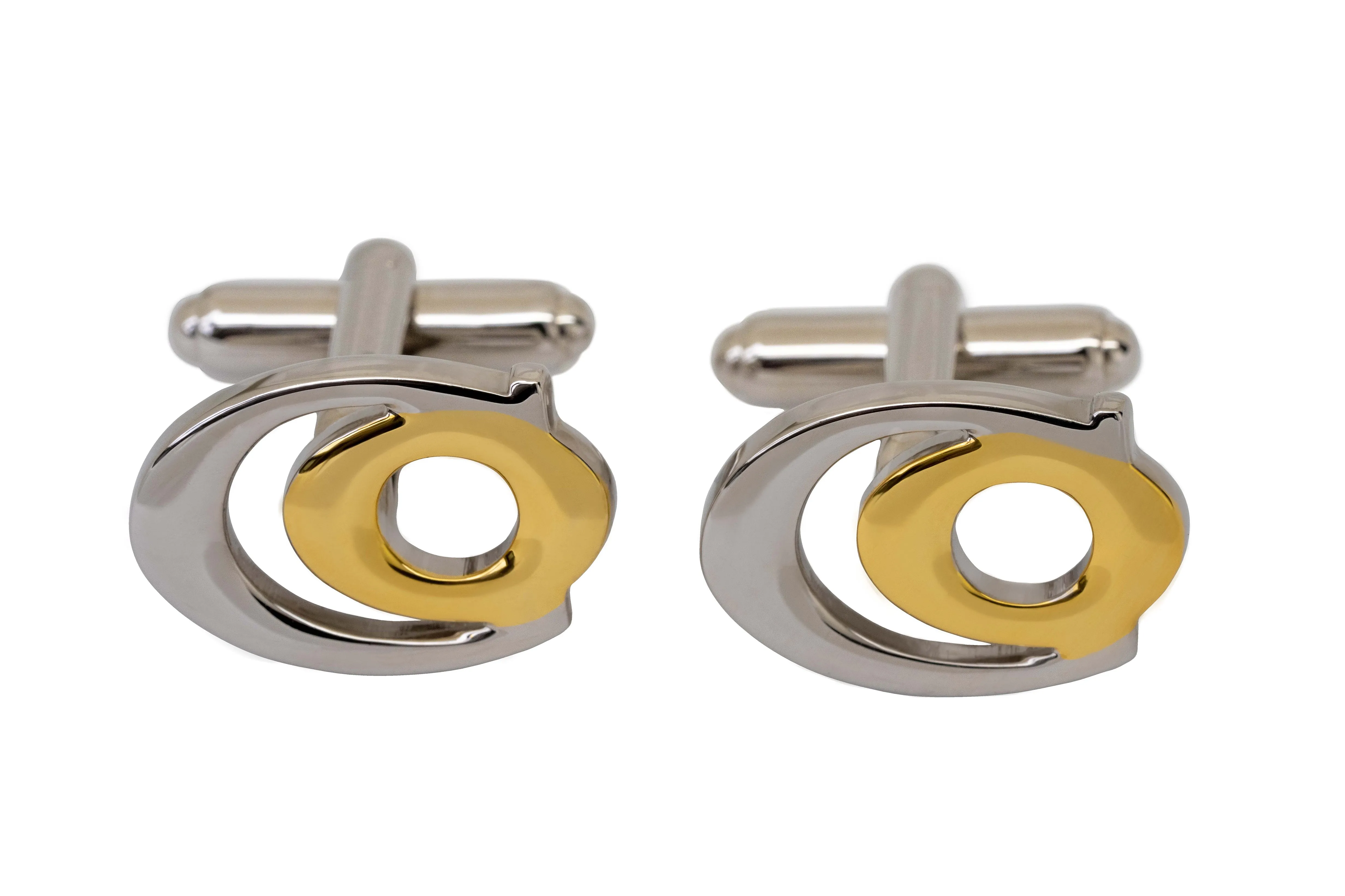 Silver & Gold Cufflinks