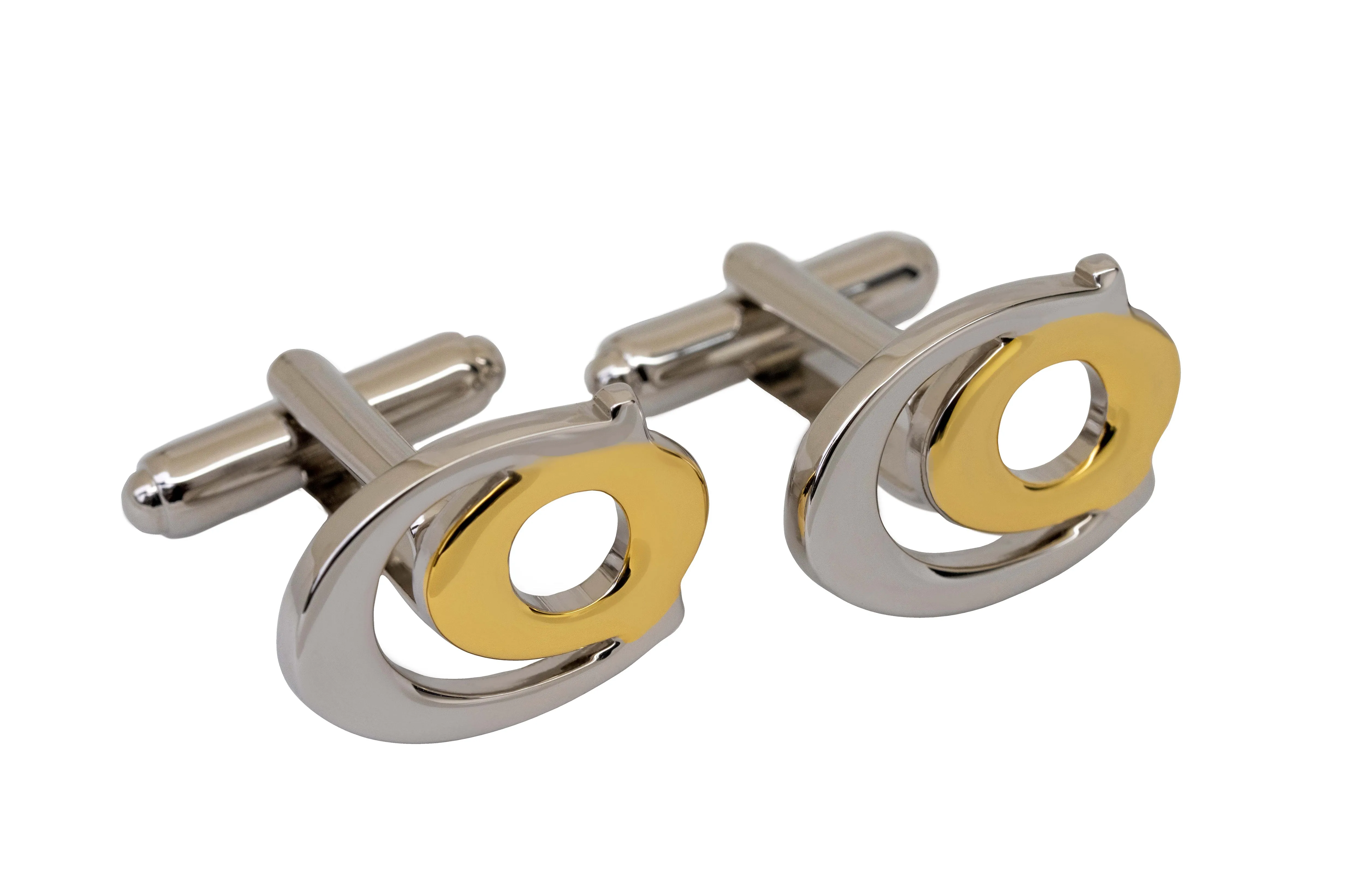 Silver & Gold Cufflinks