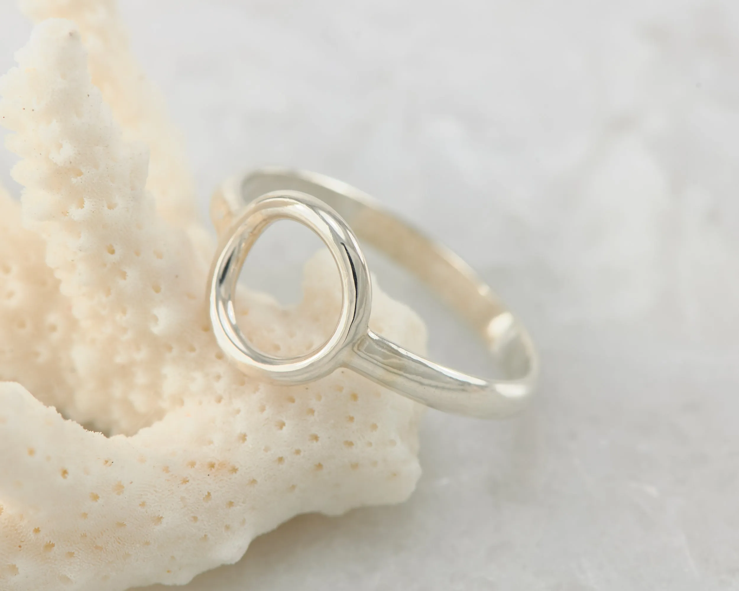 Silver Circle Ring