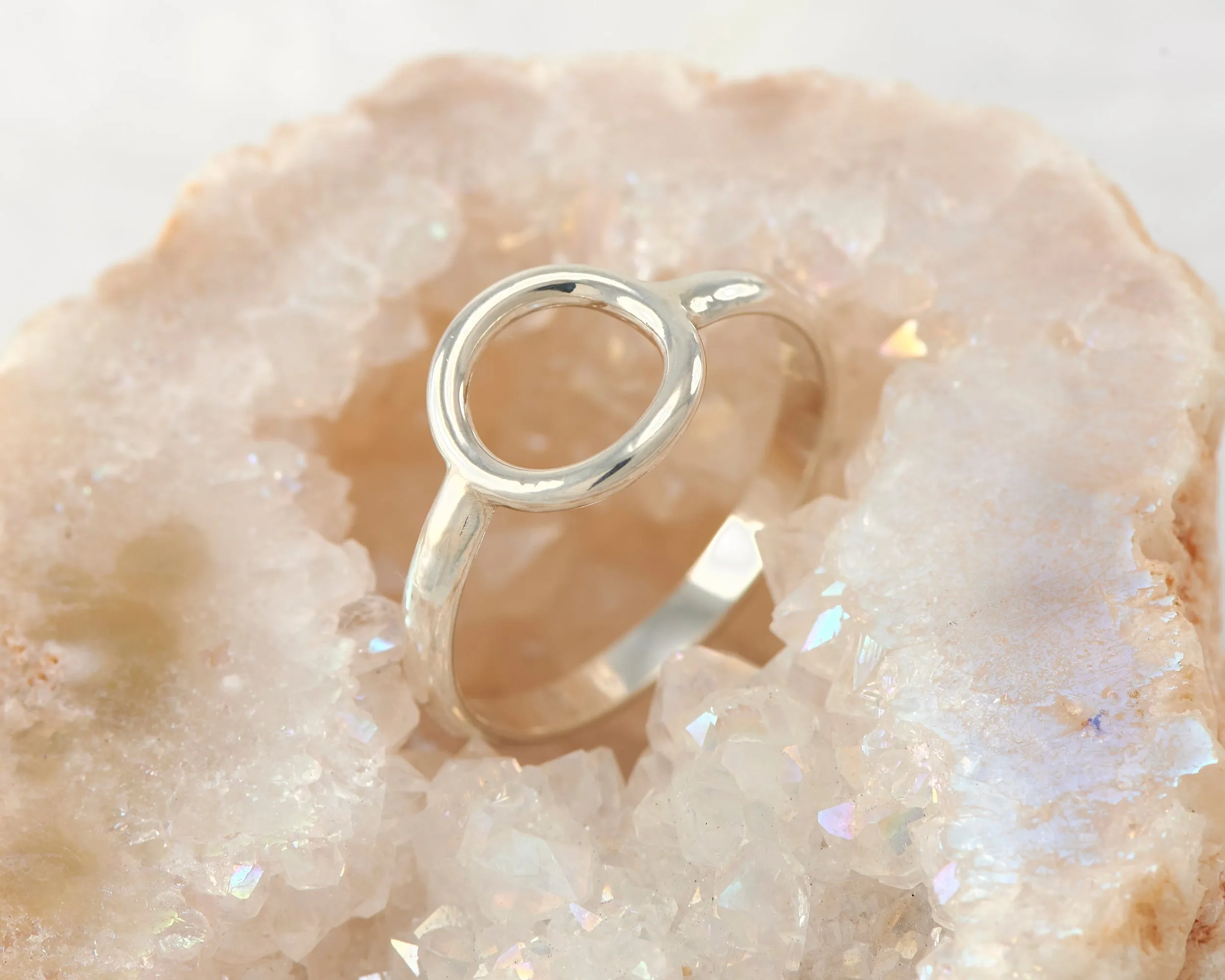 Silver Circle Ring