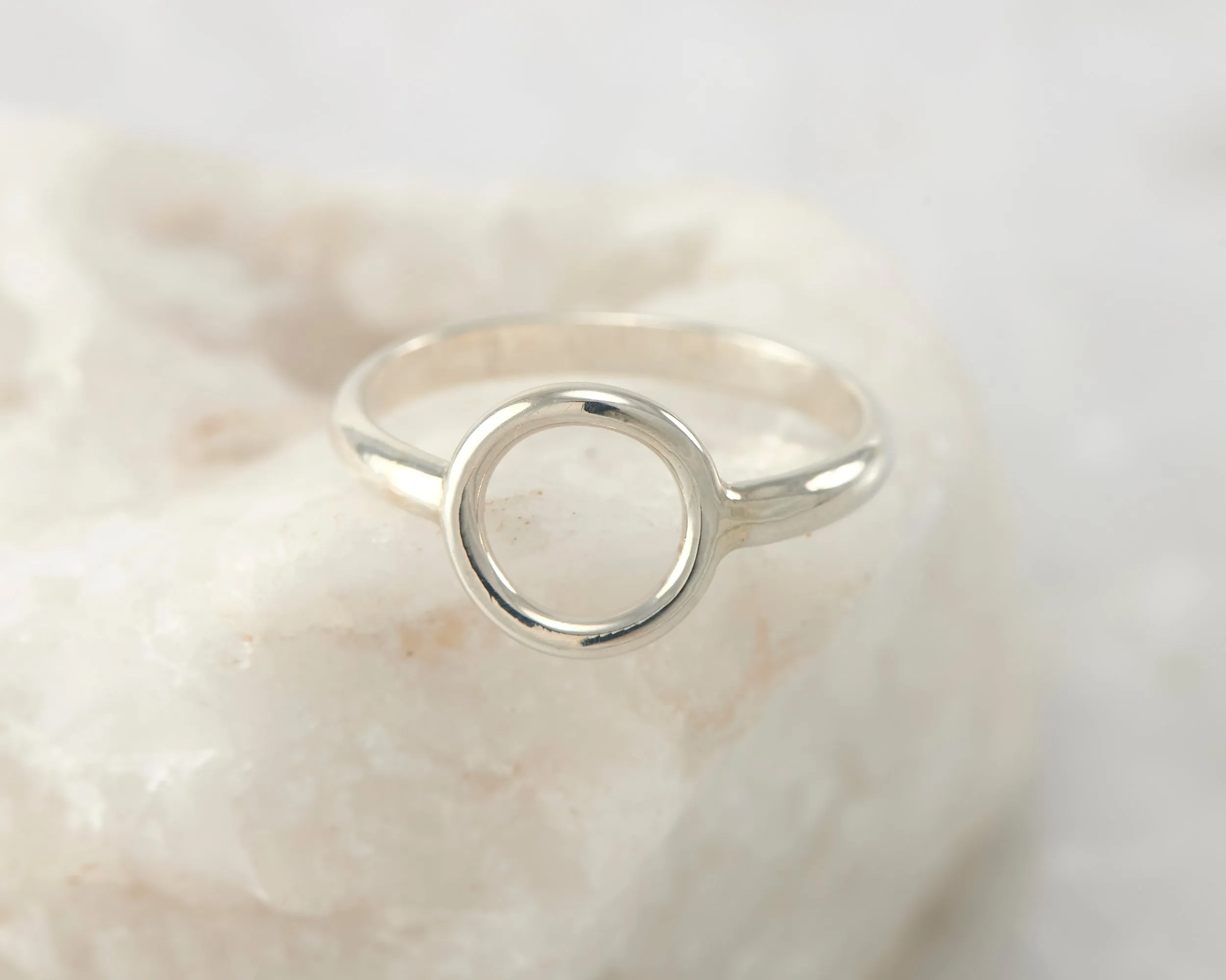 Silver Circle Ring