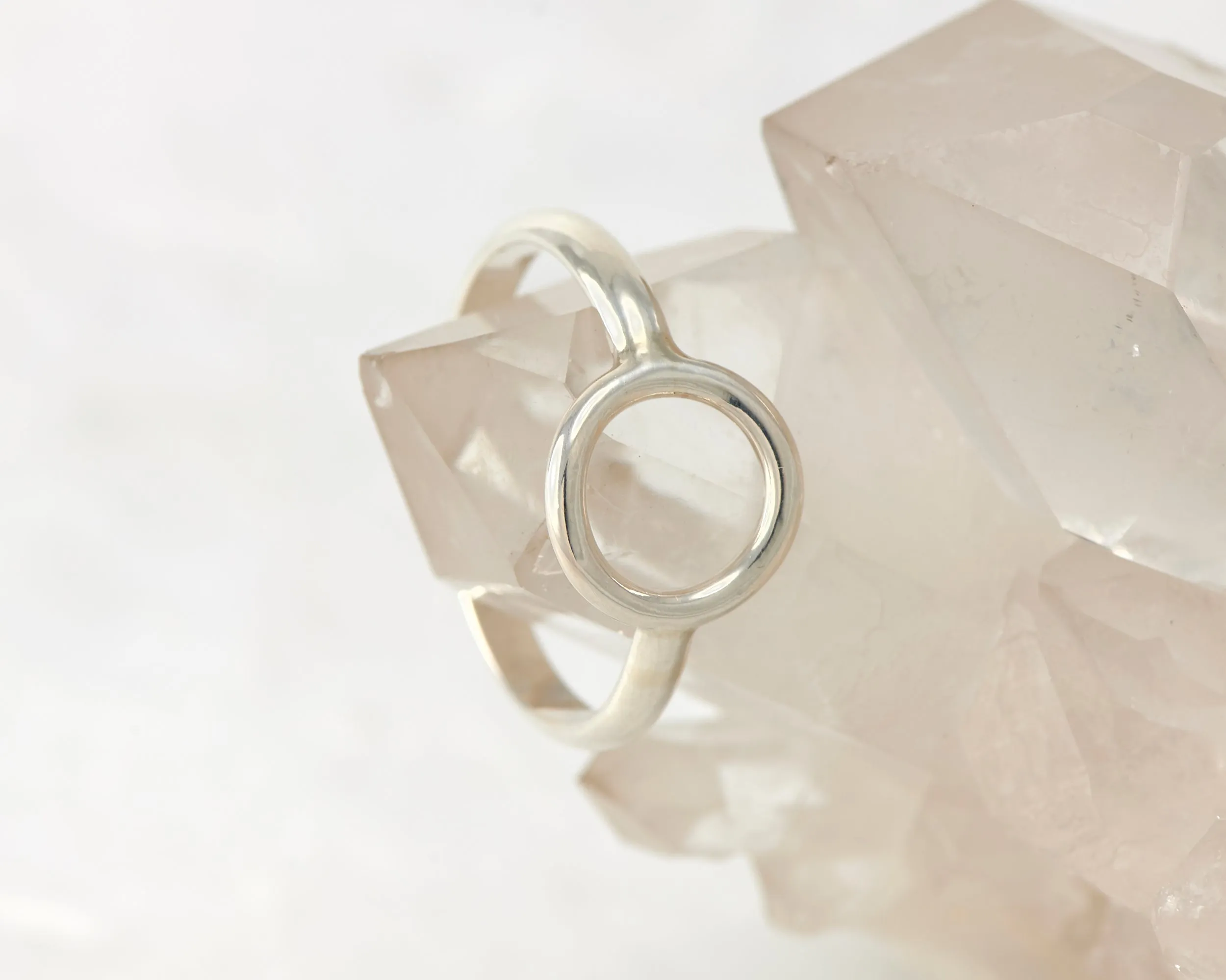 Silver Circle Ring