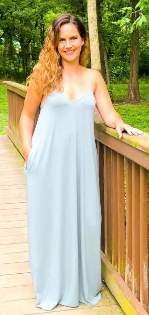 Simply Sage Maxi Dress