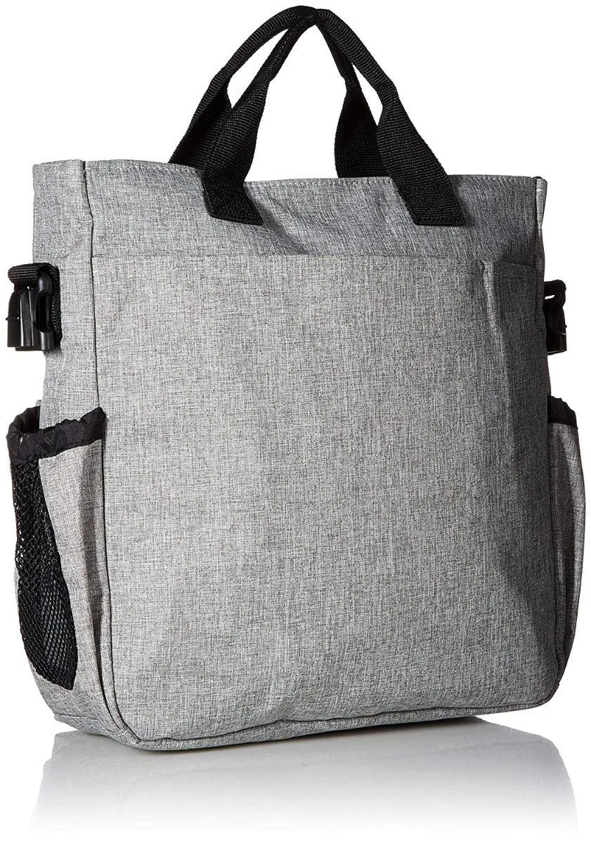 Skip Hop Duo Signature Grey Melange - Diaper Bags For Ages 0-2 Years