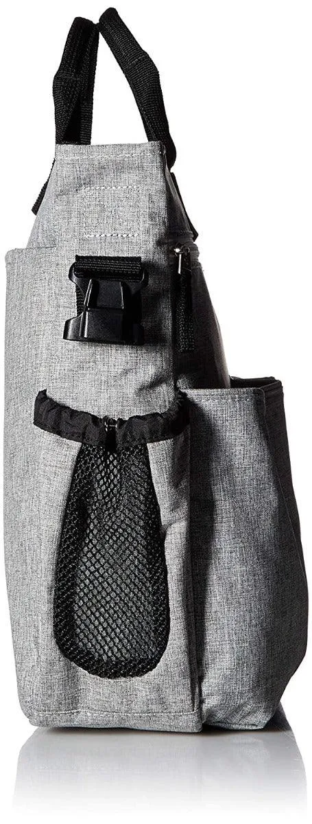Skip Hop Duo Signature Grey Melange - Diaper Bags For Ages 0-2 Years