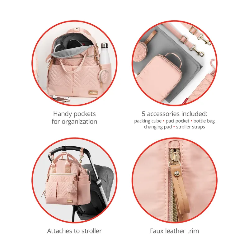 Skip Hop Suite 6-in-1 Diaper Backpack Set