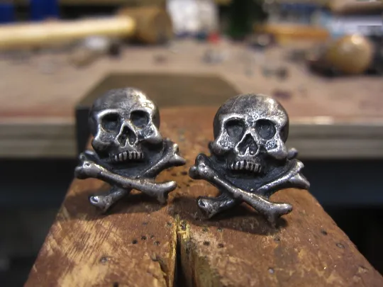Skull and Crossbones Cufflinks
