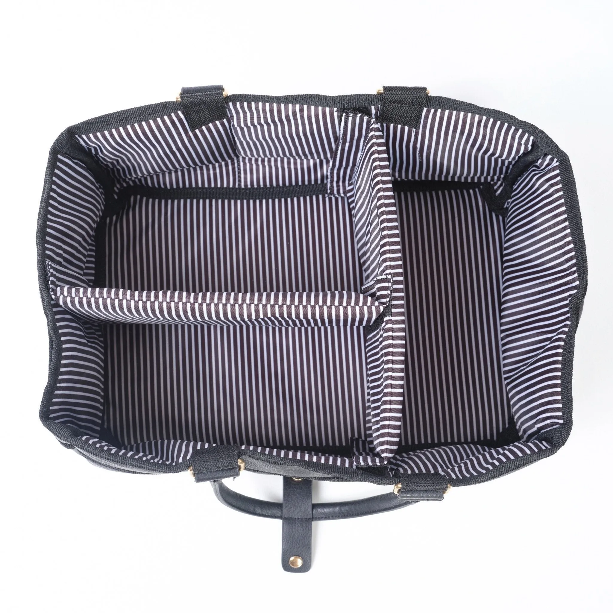 Sleepy Panda Diaper Caddy Vegan Leather