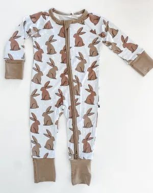 Somebunny Loves Chocolate Convertible Footies