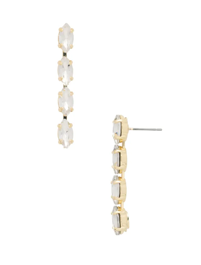 Sorrelli Clarissa Dangle Earrings - Crystal