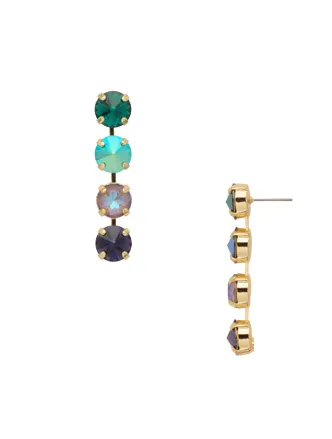 Sorrelli Mara Statement Earrings - Mardi Gras