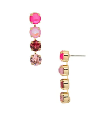 Sorrelli Matilda Dangle Earrings - Bright Gold Big Flirt