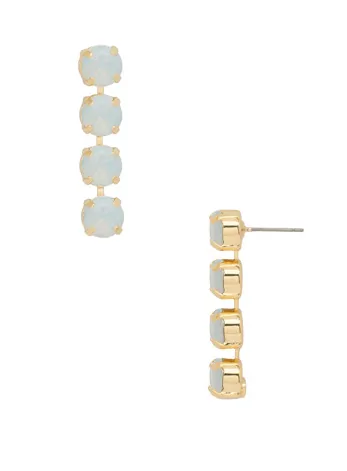 Sorrelli Matilda Dangle Earrings - White Opal