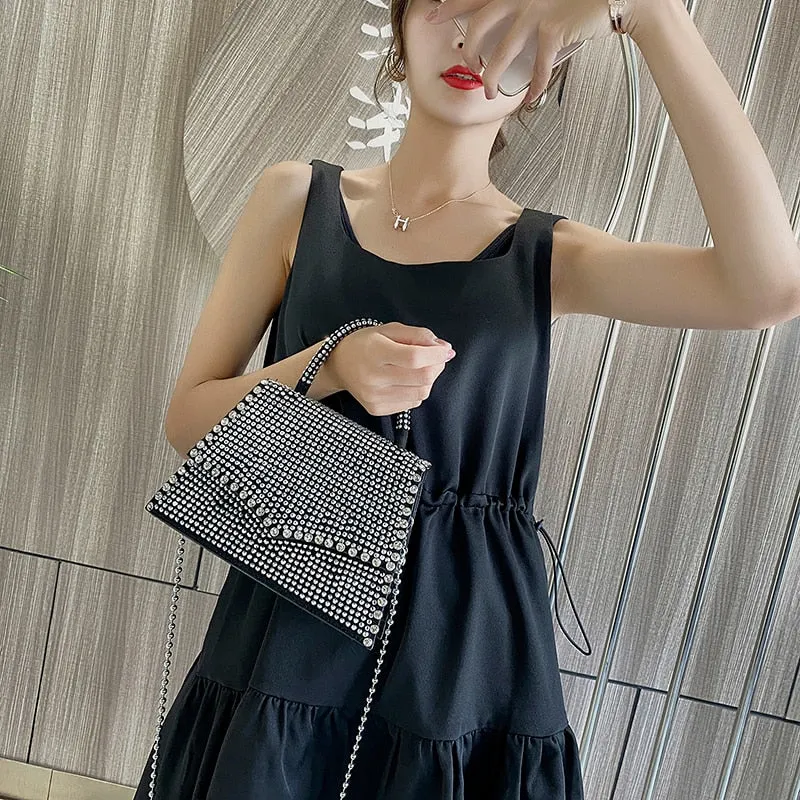 Sparkly Crystal High Quality Luxury Tote Bag
