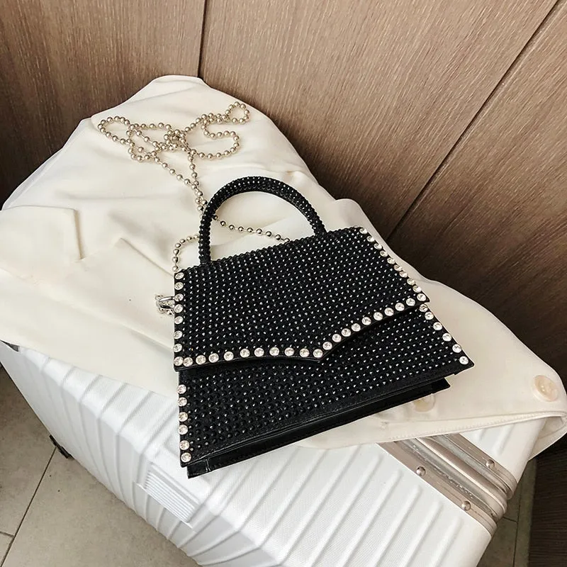 Sparkly Crystal High Quality Luxury Tote Bag