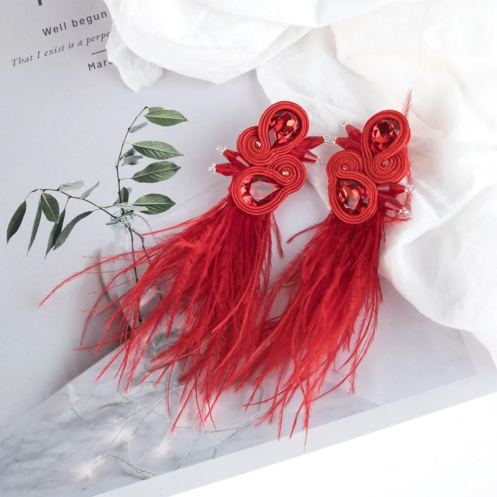 ST BARTS STATEMENT EARRINGS