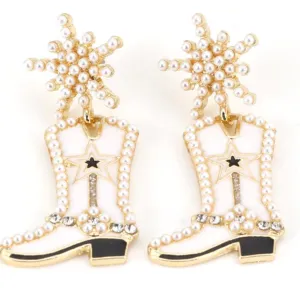 Star Boot Earrings