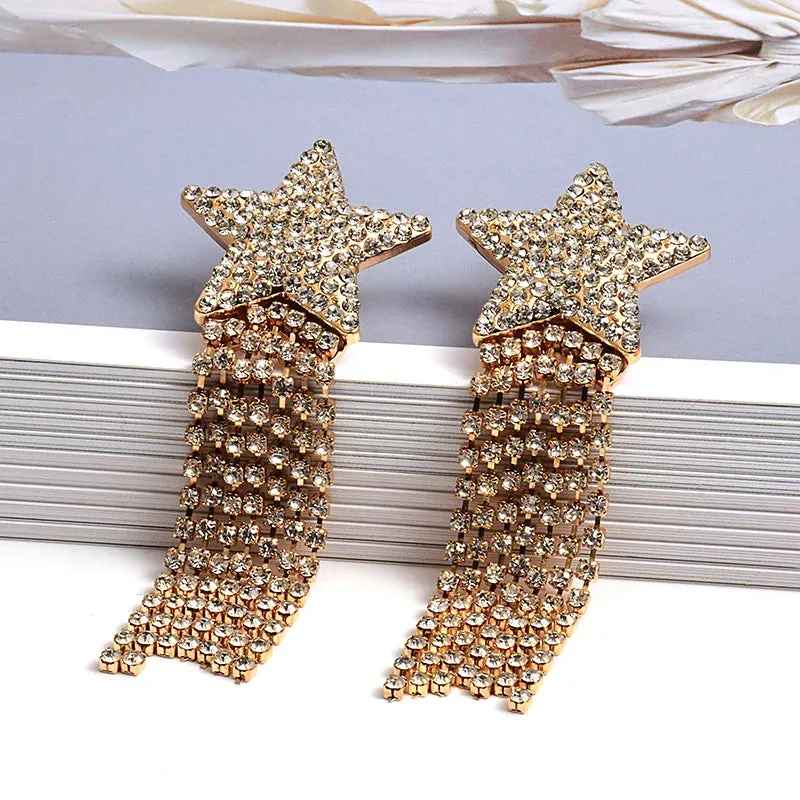 Star Tassel Earrings
