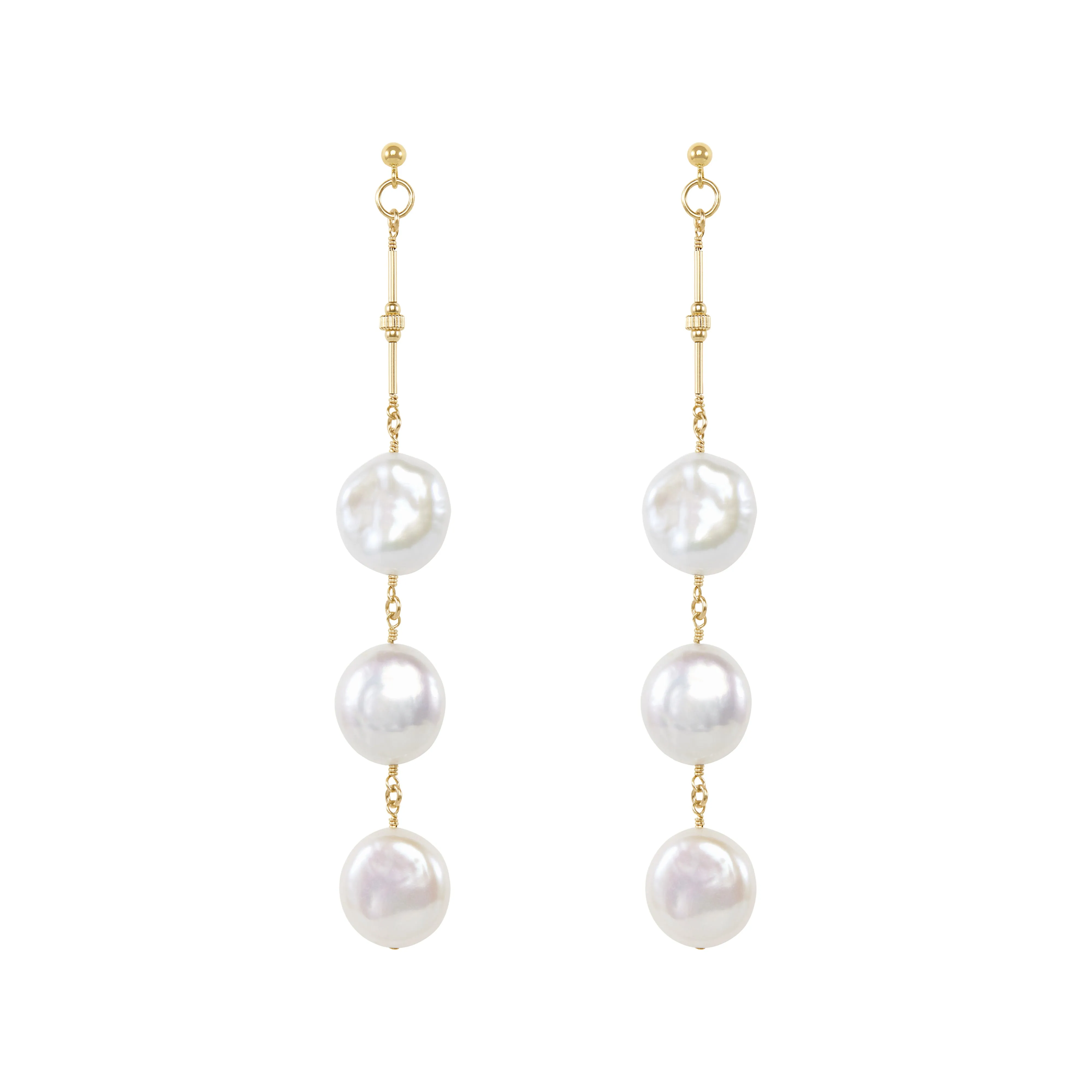 Stella Earrings - Gold