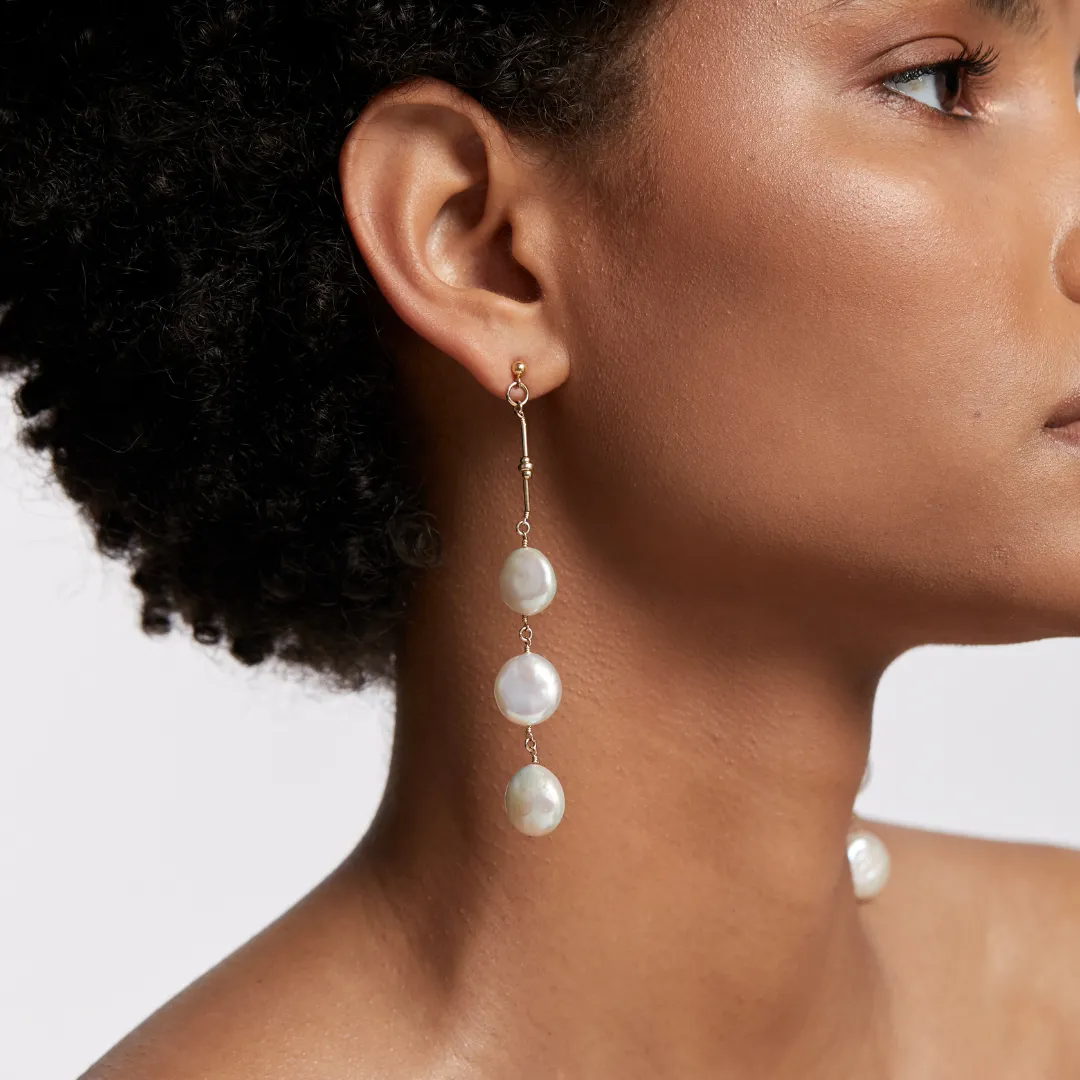 Stella Earrings - Gold