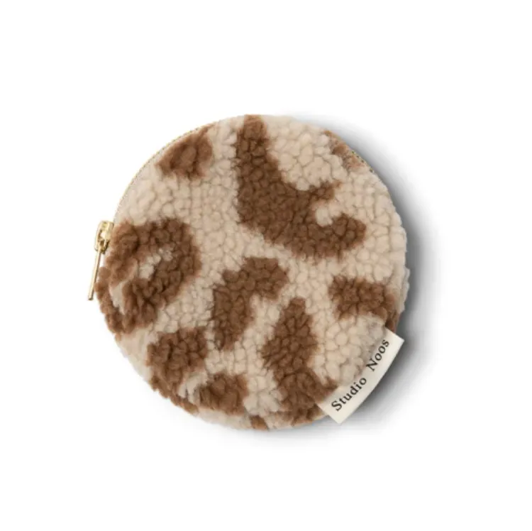 STUDIO NOOS TEDDY WALLET LEOPARD