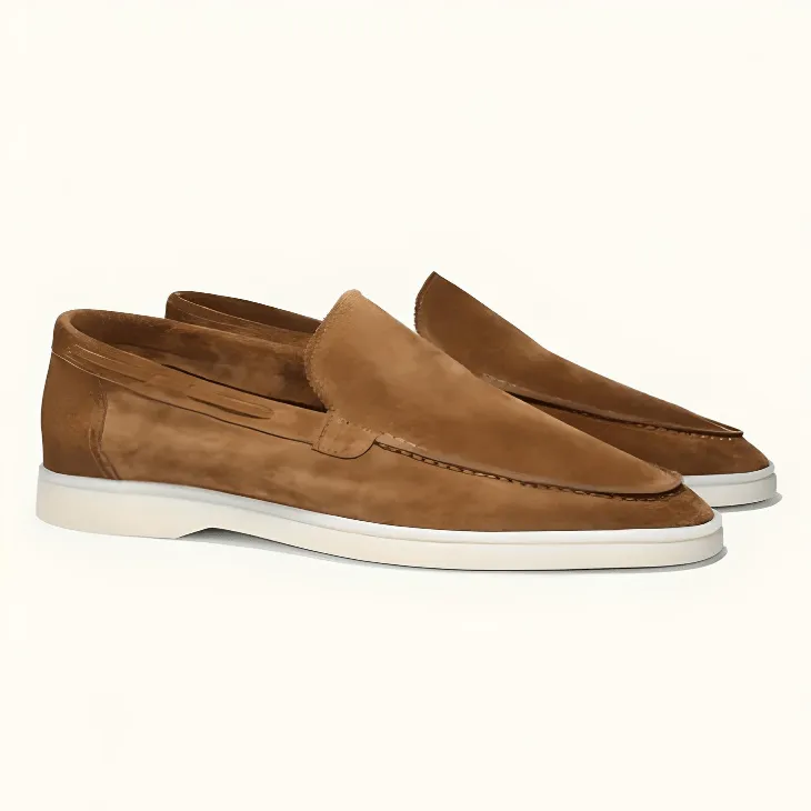 Stylebewusst - Super stylische und bequeme Leder-Slipper für Männer