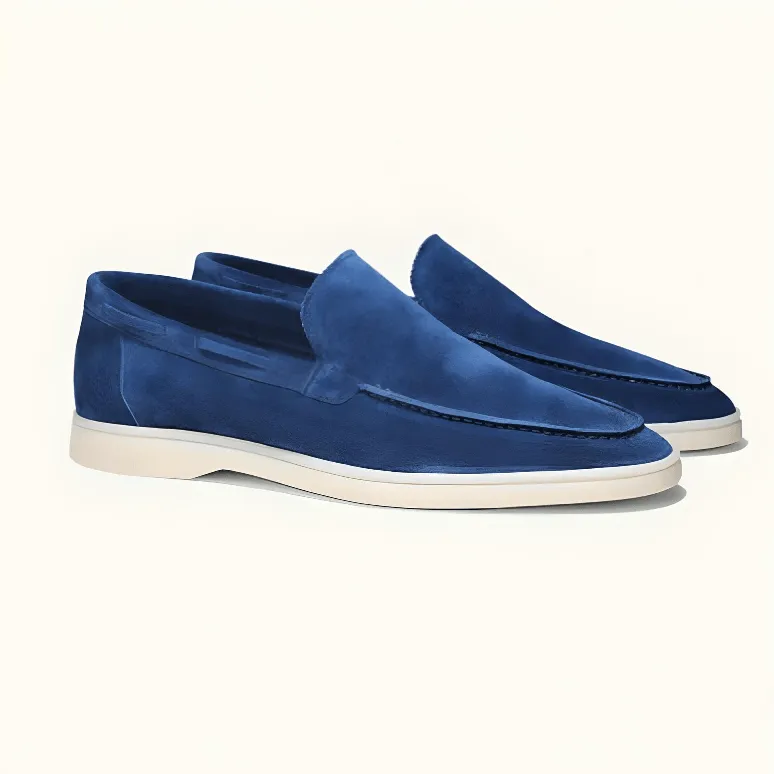 Stylebewusst - Super stylische und bequeme Leder-Slipper für Männer