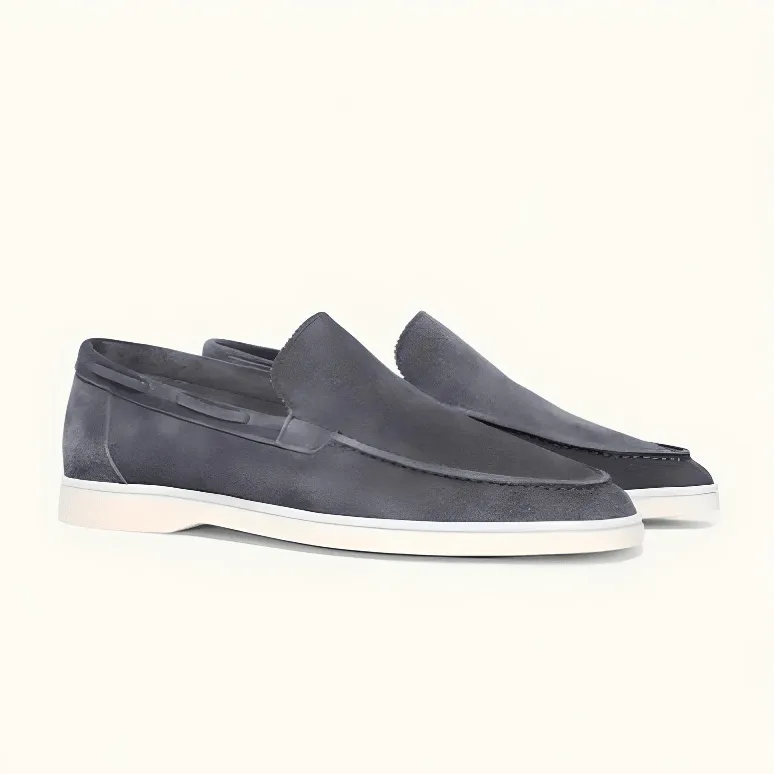 Stylebewusst - Super stylische und bequeme Leder-Slipper für Männer
