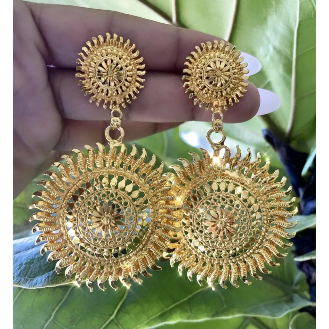 Sunburst Earrings