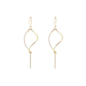 Swirl Drop Earrings