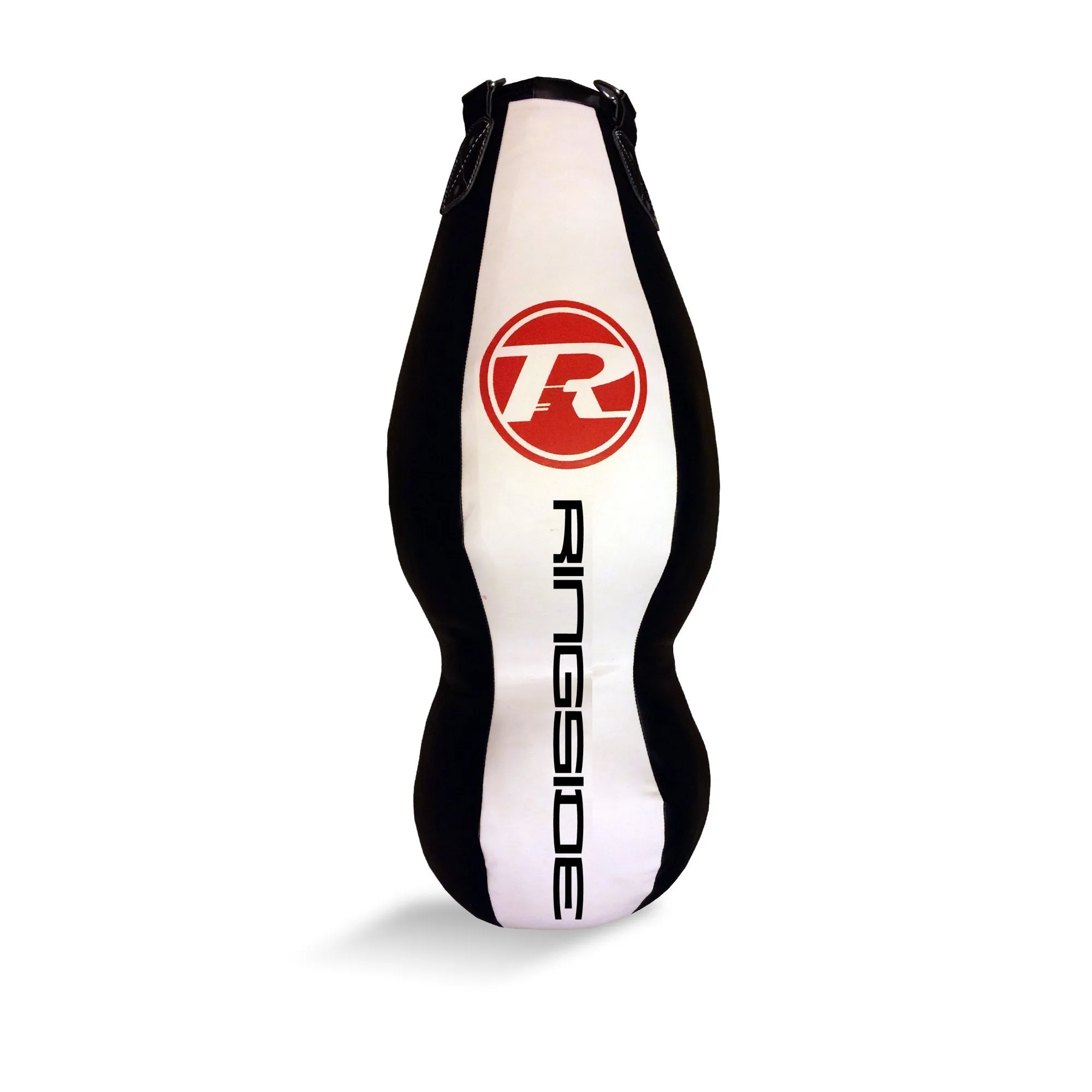 Synthetic Leather Double End Punch Bag - Black / White / Red
